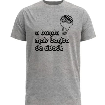 Camiseta - LOGO - cinza